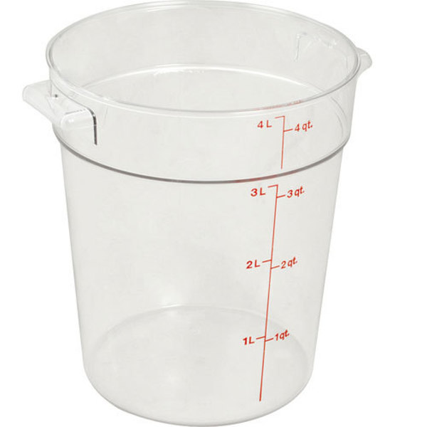 Cambro Container Clear Rd 4Qt For  - Part# Rfscw4135 RFSCW4135